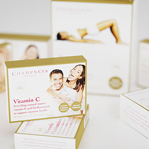 Champneys product packaging design